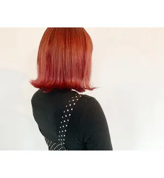 ミディアム カラー karen ☺︎のヘアスタイル