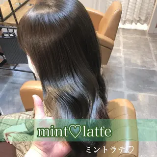 ミディアム カラー 縮毛矯正/ 髪質改善/浅見拓哉のヘアスタイル