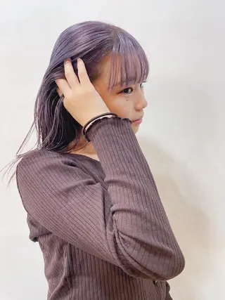 ミディアム 清家 浩貴のヘアスタイル