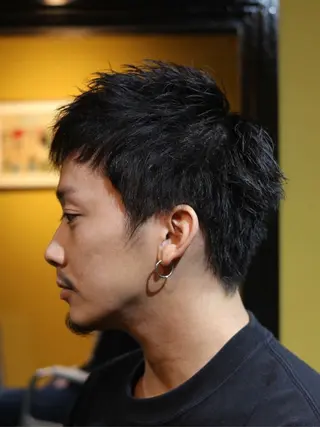 ショート メンズ KEEN creative hair所属・きょーすけ 💈barberのヘアスタイル
