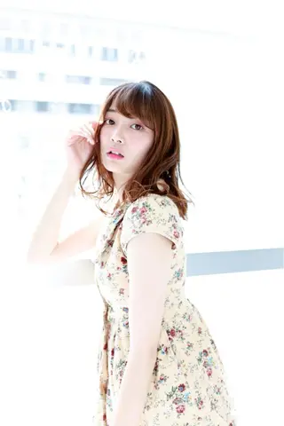 セミロング カラー パーマ ヘアアレンジ 前髪/ハイライト得意 安西駿一　【銀座】のヘアスタイル