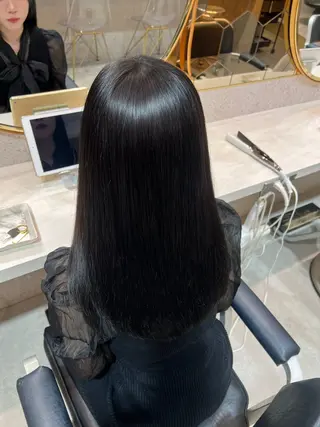 カラー misaki/新宿/ 艶カラー/韓国ヘアのヘアスタイル