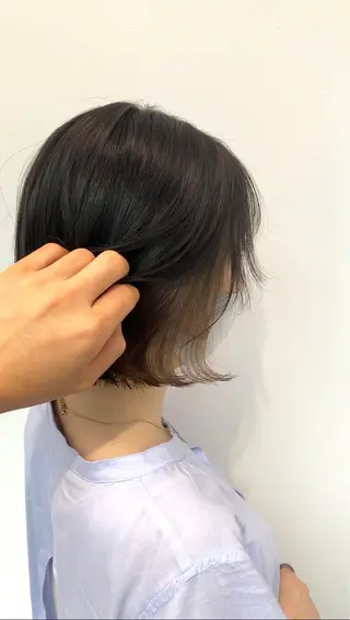 ロング カラー パーマ ヘアアレンジ M&K　上田店所属・M&K 上田店の眉毛・アイブロウイメージ
