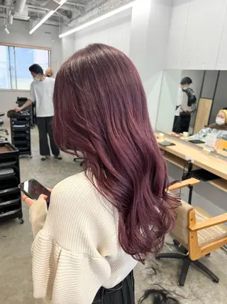 ロング カラー 代表 YUKI ☆のヘアスタイル