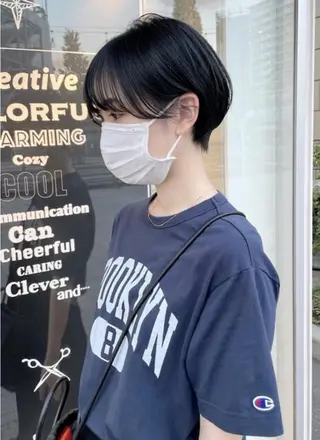 ショート The C所属・the C miyuのヘアスタイル