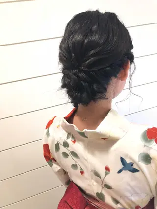 ヘアアレンジ 渋谷/韓国風 西原直樹のヘアスタイル