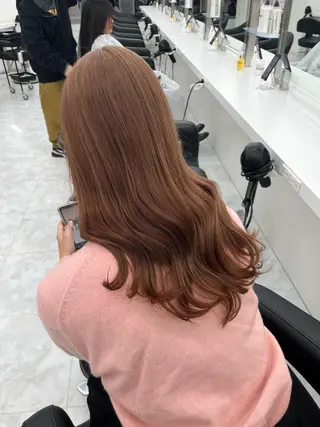 ロング カラー ヘアアレンジ 艶髪ハイトーン🫧 Kurehaのヘアスタイル