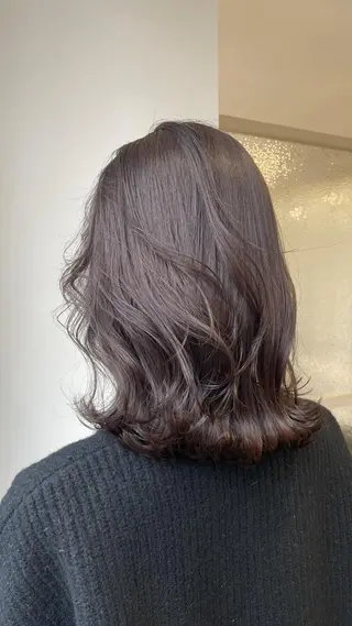 ミディアム カラー EMANON 池袋3rd店のヘアスタイル