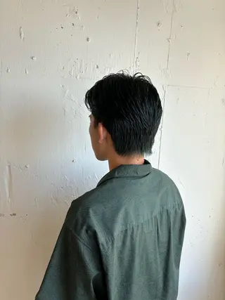 ショート カラー メンズ マツモト イクトのヘアスタイル