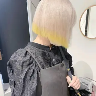 カラー 梅田ハイトーンカラー / ibuのヘアスタイル