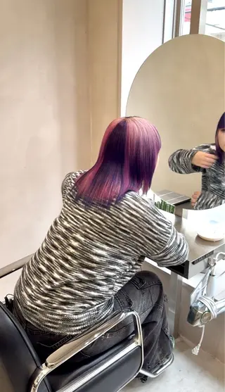 ミディアム HERMITAGE YUDUKIのヘアスタイル