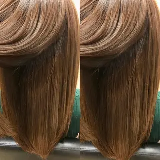 セミロング ツバサ 髪質改善のヘアスタイル