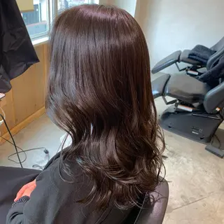 ロング カラー ノグチ ナツコのヘアスタイル