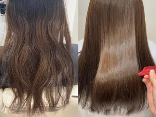 ロング 似合わせ艶髪カラー ❤️ハダユミのヘアスタイル