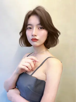 ショート 【韓国/レイヤー/ カラー】新井 望乃果のヘアスタイル