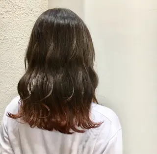 ロング カラー 相庭 恋のヘアスタイル
