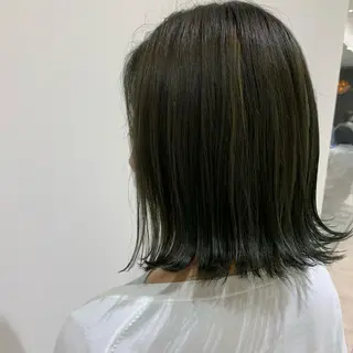 ミディアム カラー 💎K-two名古屋 安田ちづる💎のヘアスタイル