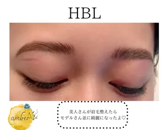 アイブロウ amber十日市🌕 MISAの眉毛・アイブロウイメージ