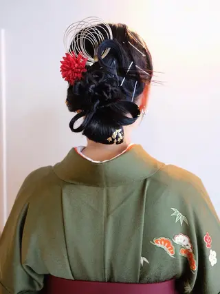 ロング ヘアアレンジ 伊藤 美咲のヘアスタイル
