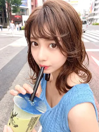 ミディアム tuki yokohama所属・店長 小池アキトのヘアスタイル