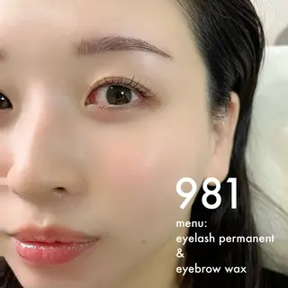 マツエク・マツパ 981所属・981 KURUMIのマツエク・マツパデザイン