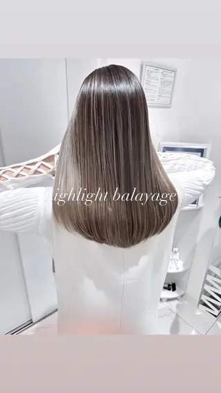 ロング カラー 澤田 隆誠のヘアスタイル