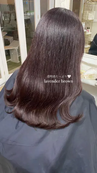 カラー 🌷柔らかクリーミー 🤍kirari🌷のヘアスタイル