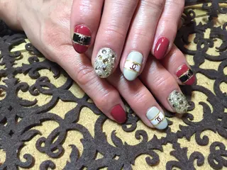 ネイル センター南 eclatのネイルデザイン