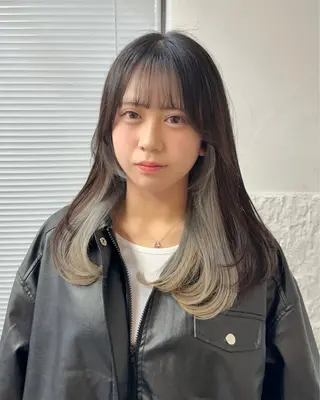 ロング カラー インナーカラー/レイ ヤーカット♡/マキシのヘアスタイル