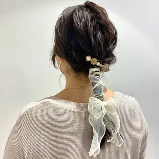 セミロング カラー ヘアアレンジ an池袋本店所属・🌷吉野ひかり🌷 カットモデル募集✂️のヘアスタイル