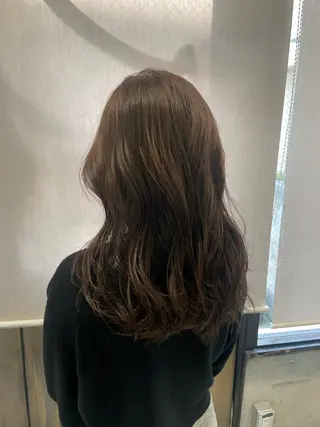 セミロング カラー ヘアアレンジ 🍀艶髪・透明感🍀 TATSUKIのヘアスタイル