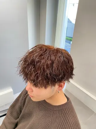 パーマ メンズ 立川メンズパーマ職人 小泉文人のヘアスタイル