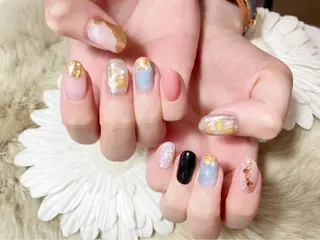 ネイル Yakko pas á pasのネイルデザイン