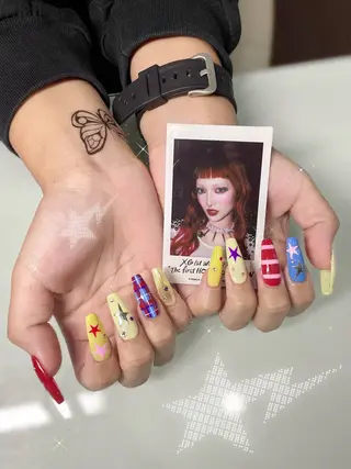 ネイル Once upon a princessシェアサロンL'OM OSAKA所属・Once upon a princessのネイルデザイン