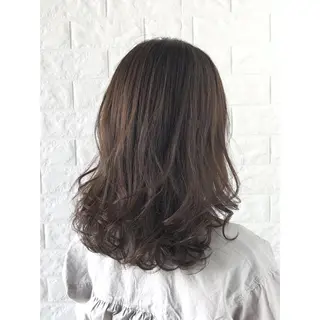 ミディアム カラー KIZU 髪質改善 オカルト怪談のヘアスタイル