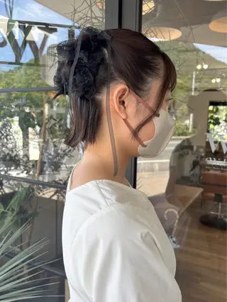 ショート Well所属・sato harunaのヘアスタイル