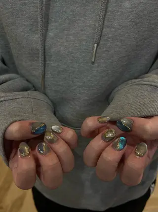 ネイル Nes.Nail所属・Miyagi Asamiのネイルデザイン