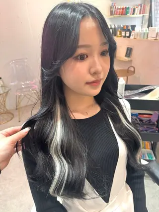 ロング 🎀しゅな/韓国 レイヤー/透明感♡のヘアスタイル