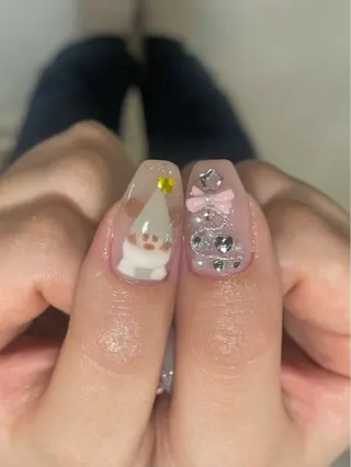 ミディアム LBnail.sae /おえかきネイルのネイルデザイン