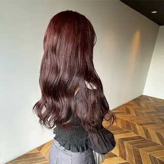 セミロング MAHO/透明感カラ ー/髪質改善🍒のヘアスタイル