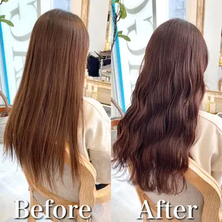 ロング カラー ボブ& 髪質改善FUMIYAのヘアスタイル