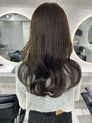 ロング カラー 髪質改善will hairdesignのヘアスタイル