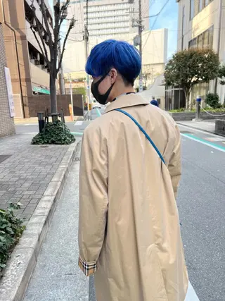 ショート カラー リルウヘアー 天王寺のヘアスタイル