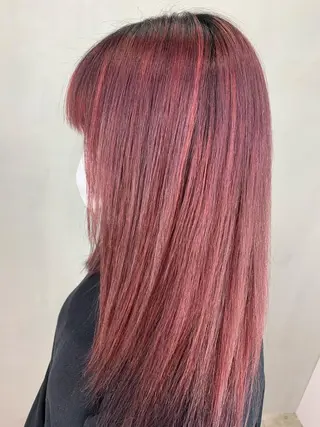 セミロング 髪質改善🇰🇷レイ ヤーカット/艶透明髪のヘアスタイル