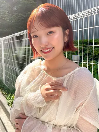 カラー 暖色/透明感カラー /nanami🌼のヘアスタイル