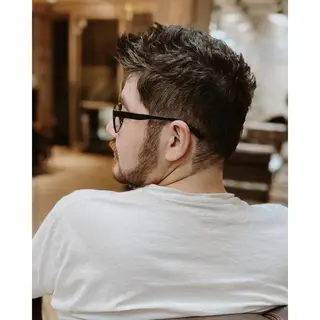 ショート カラー パーマ ヘアアレンジ メンズ キッズ BRAIDS💎愛子 大人ハイライト💎のヘアスタイル