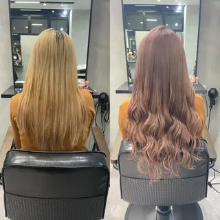 ロング カラー ヘアアレンジ ar+ ❤︎ maiのヘアスタイル