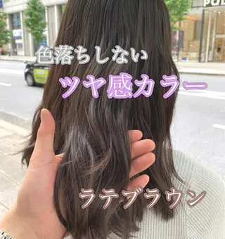 セミロング カラー 【悩み解決!美髪へ】 店長 平間 響のヘアスタイル