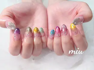 ネイル miu nail亀戸 Momokaのネイルデザイン