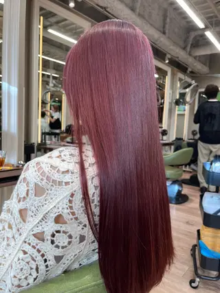 ロング カラー dogstar小林諒 レイヤー/パーマのヘアスタイル